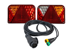 DOBPLAST DPT35 LED achterlichten + MANTES kabelboom 4,1m 13-PIN