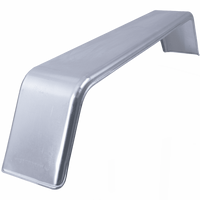 CHORUS spatbord tandem 13 inch 1435x230 mm voor aanhanger, wielkast