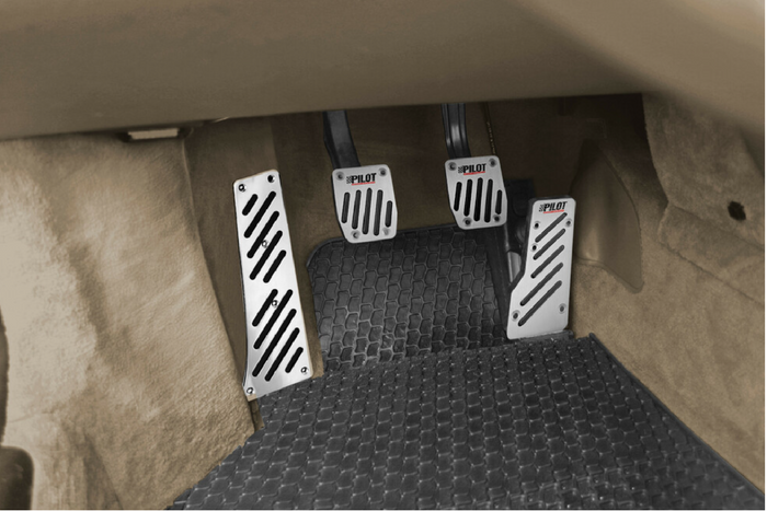 Voetsteun bestuurder LAMP aluminium verhoger met antislip rubber