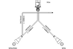 Verlichtingsset: FRISTOM FT-270 LED-achterlichten + FRISTOM FT-145 LED-markeringslichten + MANTES 4,5 m 7-pins kabelboom