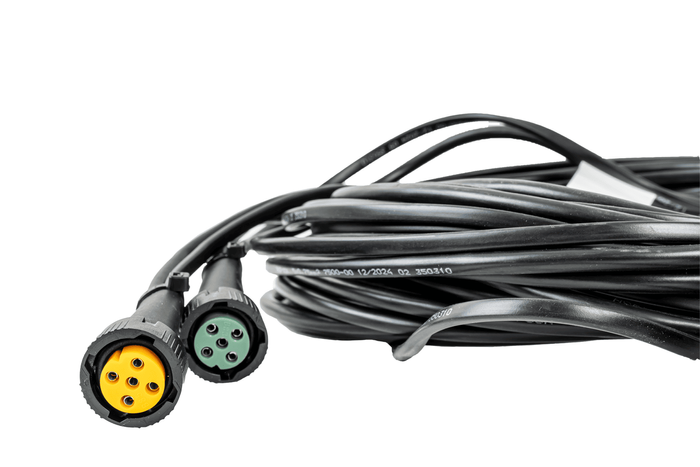 ASPÖCK elektrische installatie aanhangwagen takelwagen kabelboom 7 m 13/8 POLIGE stekker bajonetten 2x 5-POLIG