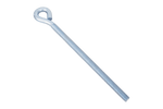 DROMET HO M10x225 schroefhaak met gesloten (oog) uiteinde
