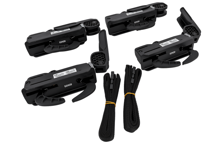 Inter Pack Skugga L 660 dakkoffer, glanzend zwart