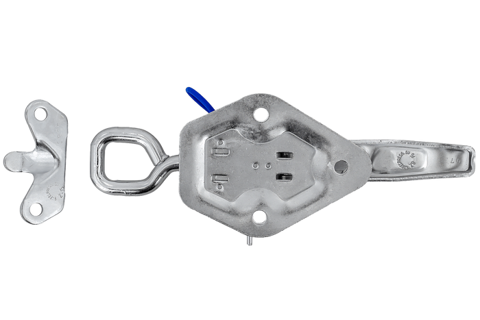 Zijkoppeling met STEELPRESS ZB-15A+Z-15 sluiting, volledige excentrische afsluiting van de aanhangerzijde