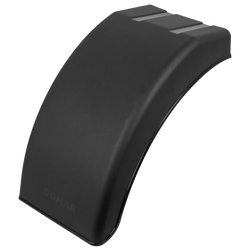 Rechter spatbordhelft voor aanhanger DOMAR DR1014002 wielkast 400/240mm