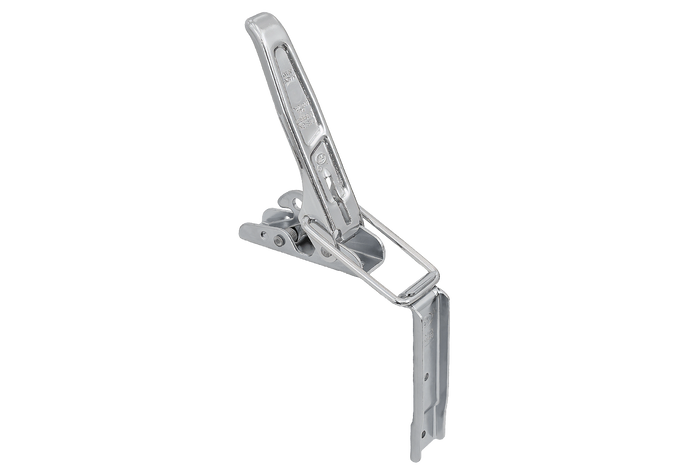 Zijkoppeling met STEELPRESS ZB-01+Z-02 sluiting voor volledige afsluiting van de aanhangwagenzijde