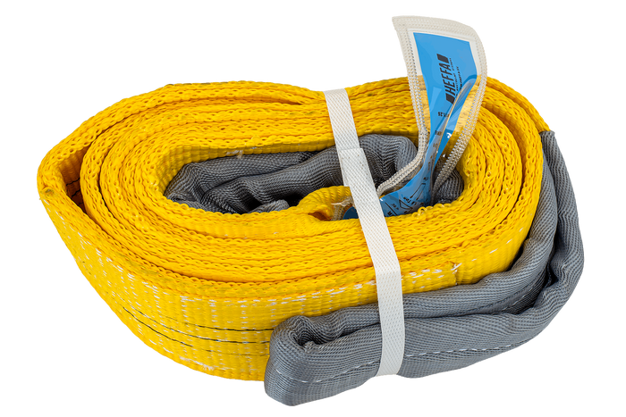 HEFFA kraanstroppen 3m/90mm/3t met lussen