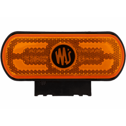 WAŚ W240 1598 LED-markeringslamp, oranje, universeel, met houder