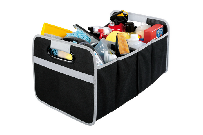 LAMPA Shop&amp;Store L boodschappenmand opvouwbare opbergcontainer 50x33cm
