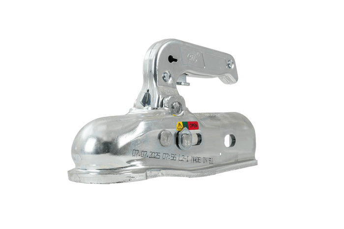 STEELPRESS BC-1700A kogelkoppeling voor 1700kg aanhangwagen met 45mm buisvormige dissel