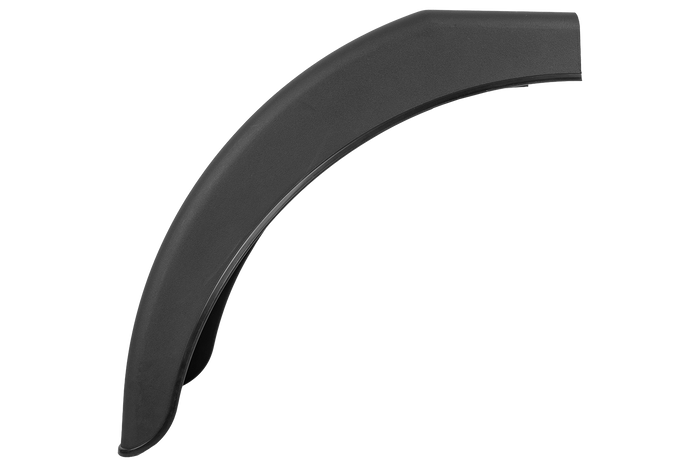 Rechter spatbordhelft voor aanhanger DOMAR DR1014002 wielkast 400/240mm