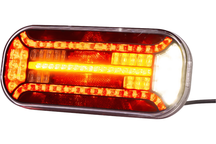 FRISTOM FT-610 LED achterlicht, 6 functies, links