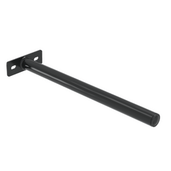 Rechte buis voor de montage van het DOMAR D51100 spatbord, beugeldiameter 33 mm, lengte 450 mm