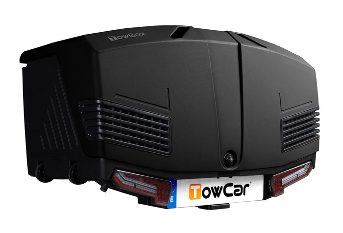 Towbox V3 Camper zwart - bagagebox voor op de trekhaak