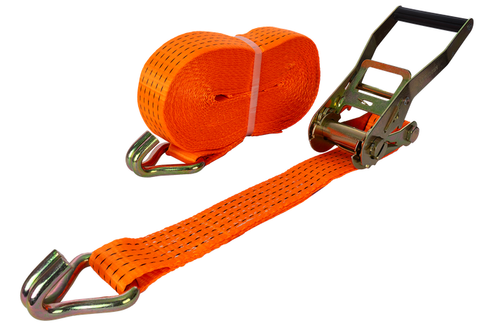UNITRAILER 12m/50mm/5t oranje transportband met spaninrichting