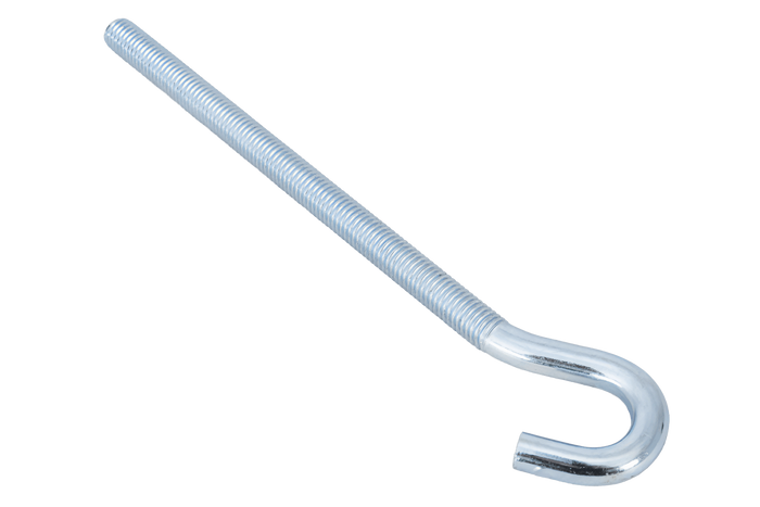 DROMET HZ M8x160 schroefhaak met open uiteinde (gebogen)