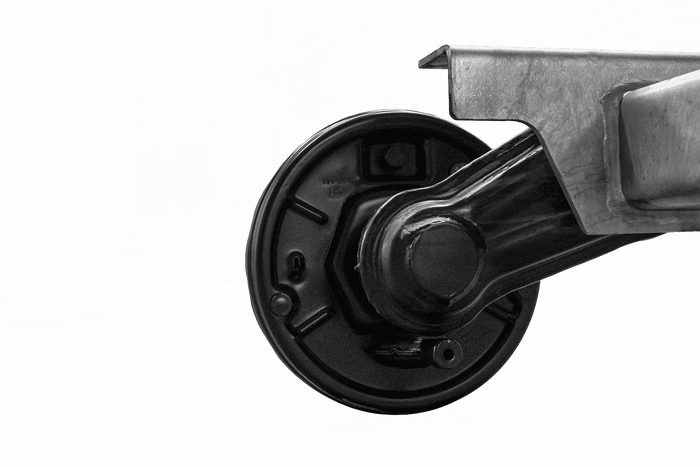 KNOTT VGB13M geremde as voor aanhanger/autotransporter 1350 kg 1200 mm 1550 mm 5x112