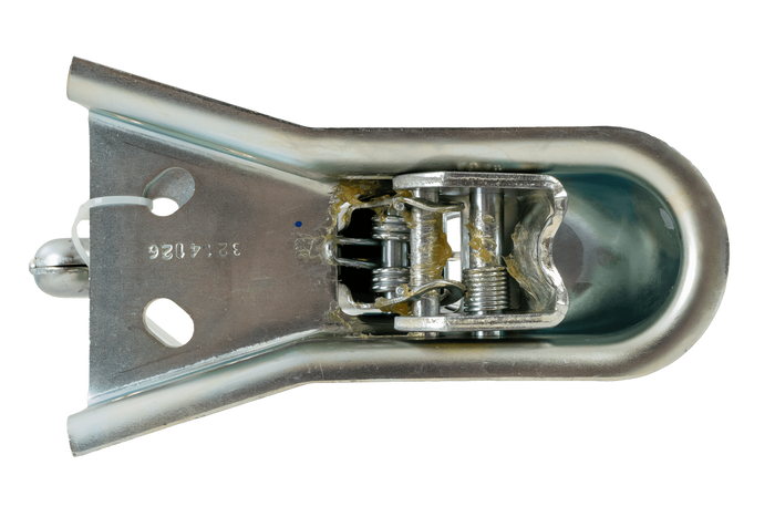 KNOTT 6E0176.001 kogelkoppeling voor een 750kg aanhangwagen met een V-vormige dissel