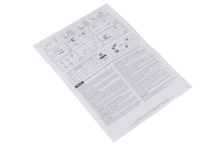 STEELPRESS BC-3000C-00-00+Z3 kogelkoppeling voor 3000kg aanhangwagen met 35-50mm buisdissel, gietijzer