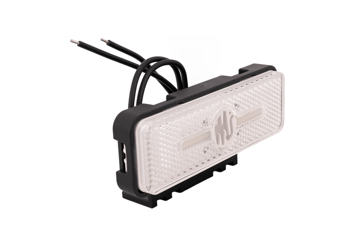 WAŚ W254 2035 LED witte universele markeringslamp met houder