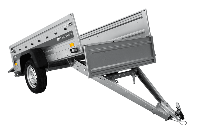 Autotrailer 230x125 UNITRAILER FORCE 230 KIPP