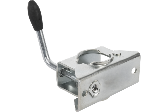 Steunwiel met klem UNITRAILER 150kg 48mm 505-730mm