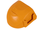 Veiligheidsafdekking voor de STEELPRESS SDP-05 Soft Dock kogelkoppeling met ruimte voor de stekker.