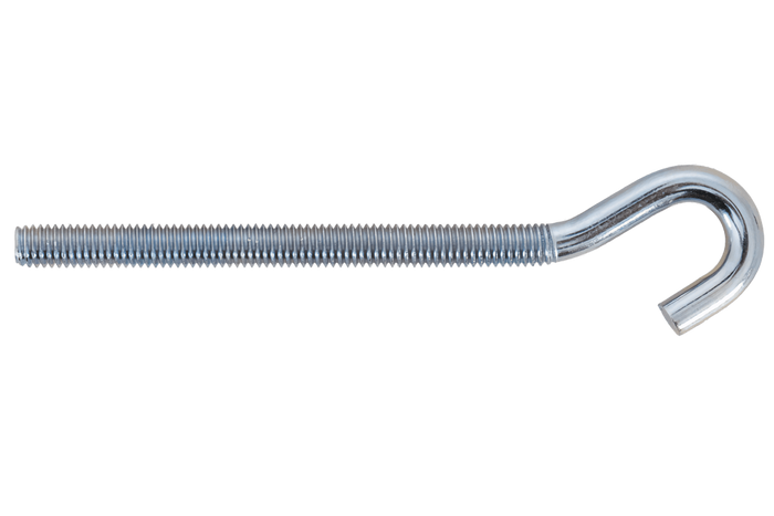 DROMET HZ M6x100 schroefhaak met open uiteinde (gebogen)