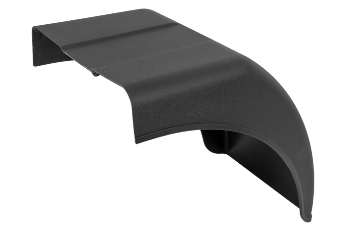 Linker spatbordhelft voor aanhanger DOMAR DR1012501 wielkast 340/220mm