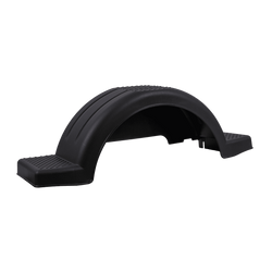 Spatbord voor boottrailer 14" DOMAR D20430 wielkast 1080/255mm