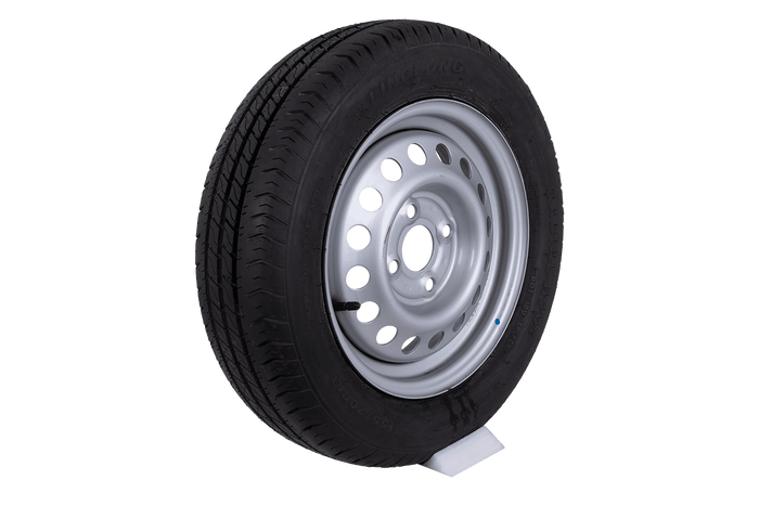 OUTLET Aanhangwagenwiel BAND LINGLONG 155/70 R13 75N VELG UNITRAILER 4Jx13" 4x100 ET:30