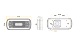 FRISTOM FT-130 COF LED achterlicht, 6 functies, universeel