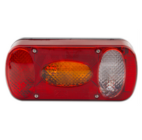 Achterlicht ASPÖCK MIDIPOINT II 24-3210-007 bajonet 5-pins 5 functies universeel