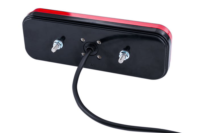 Lampa zespolona tylna (lewa/prawa), HOR 126: pozycyjne tylne, hamowania, kierunkowskaz tylny, odblask, LED 12/24 V, przewód 4x0,5 mm2, długość 2m