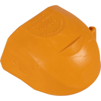 Veiligheidsafdekking voor de STEELPRESS SDP-05 Soft Dock kogelkoppeling met ruimte voor de stekker.