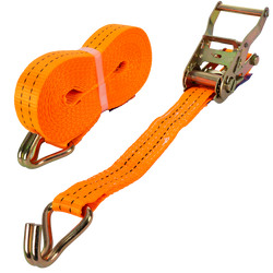 UNITRAILER 10m/35mm/2t oranje spanband met spanner