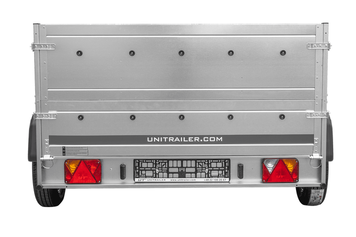 Autotrailer 264x150 UNITRAILER GARDEN 265/2 KIPP met BIS-zijwanden
