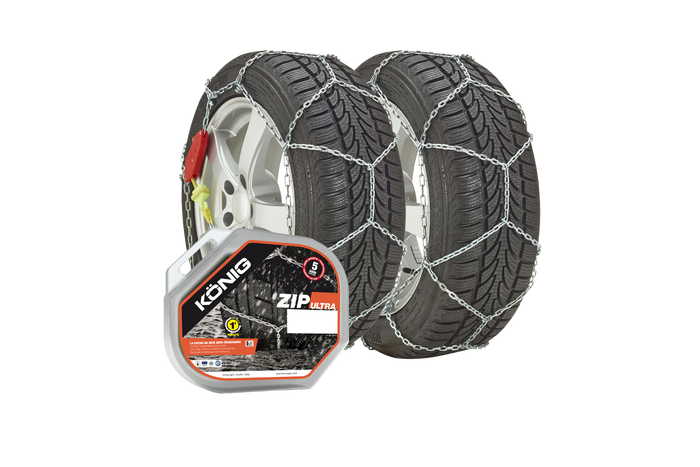 König Zip Ultra 9 sneeuwkettingen gr. 100