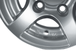 Lichtmetalen velg KENDA 6Jx10"H2 5x112 ET-4 voor aanhanger 
