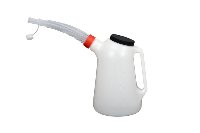 YATO YT-06985 werkplaats schenktrechter met flexibele trechter, 5 liter