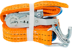 UNITRAILER 4m/35mm/2t oranje transportband met spaninrichting