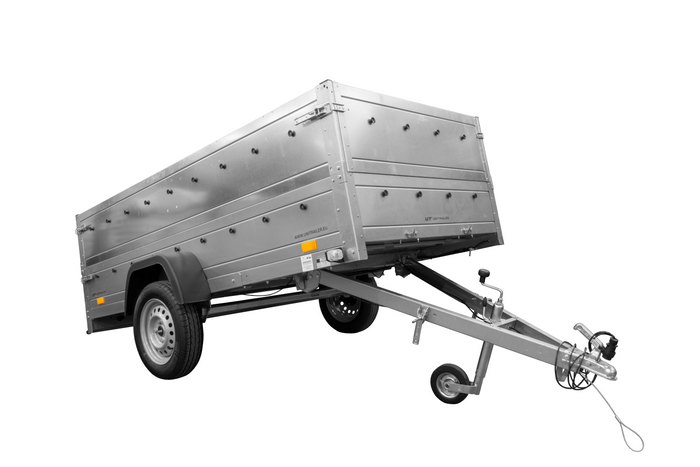 Lichte aanhangwagen 264x125 UNITRAILER GARDEN 264 KIPP met BIS zijwanden