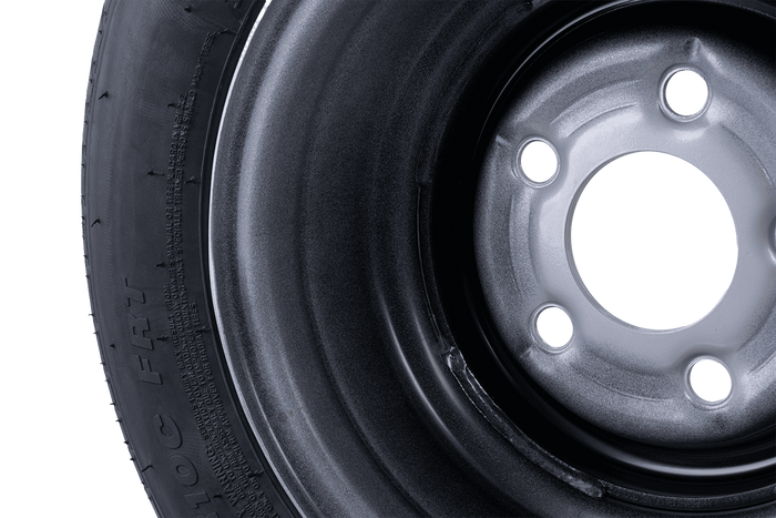 OUTLET versterkt wiel voor aanhangwagen BAND LINGLONG 195/55 R10C 98/96N VELG UNITRAILER 6Jx10" 5x112 ET -4