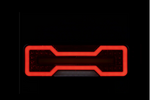 TruckLED L1871+L1872 LED NEON DYNAMIC achterlichten, 0,35 m kabel, 6 functies, links+rechts