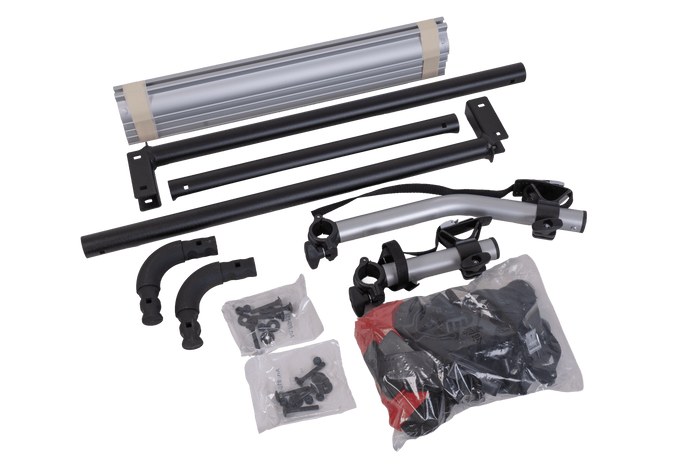 Adapter voor twee fietsen voor het Inter Pack Re-cargo platform