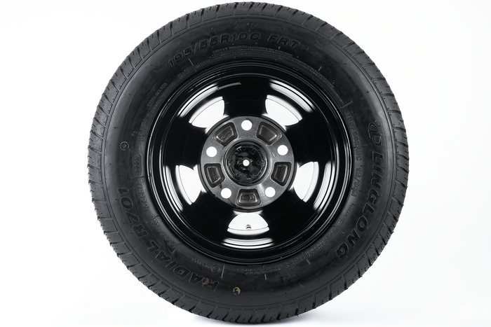Verstevigd wiel voor aanhangwagen LINGLONG BAND 195/55 R10C 98/96N UNITRAILER ALU VELG 6Jx10" 5x112 ET -4