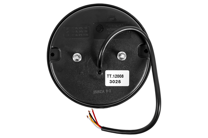 TT TECHNOLOGY TT.12008 Glo-Trac LED Hamburger Achterlicht 3 Functies Universeel