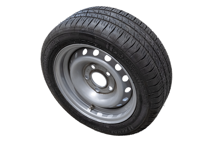 OUTLET Verstevigd wiel voor aanhanger KENDA BAND 195/50 R13C 104/102N KENDA VELG 6Jx13"H2 5x112 ET:30