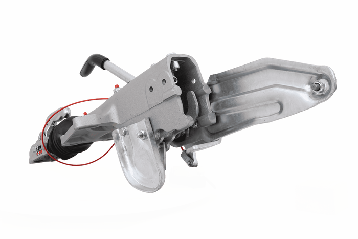 KNOTT oplooprem KFG30A met K35A kogelkoppeling 3000kg met V-dissel