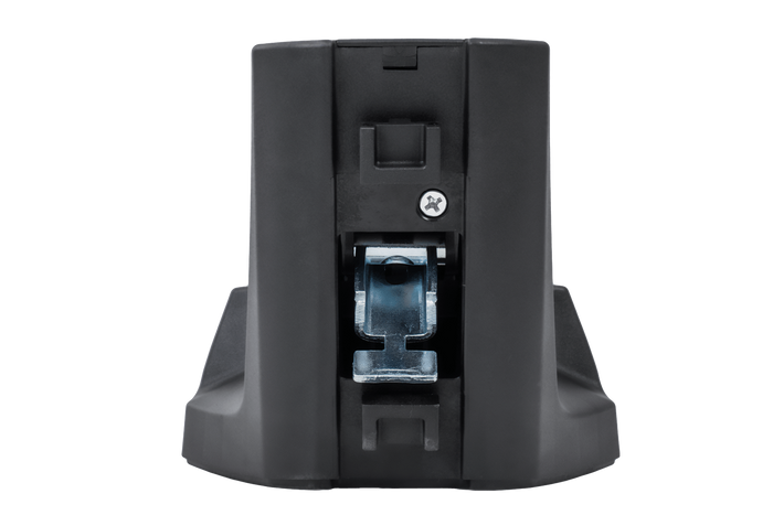 Inter Pack Virgo IR 120 (G2) dakdrager voor geïntegreerde dakrails (zwart)